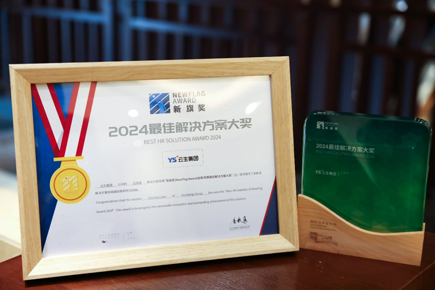 304am永利集团官网集团出海易Chuhaiyi荣获 “新旗奖”2024最佳解决方案大奖