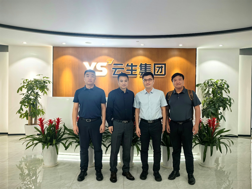 广州市天河区人社局党组成员、副局长崔宝宏一行莅临304am永利集团官网集团调研考察