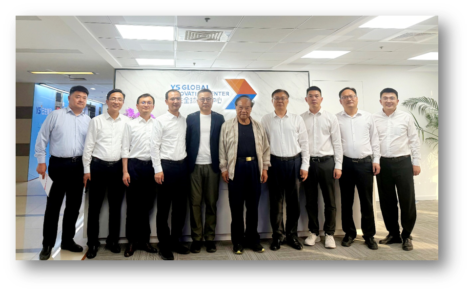 江苏省泰州市委“两新”工委副书记黄新华一行莅临304am永利集团官网全球创新中心调研走访